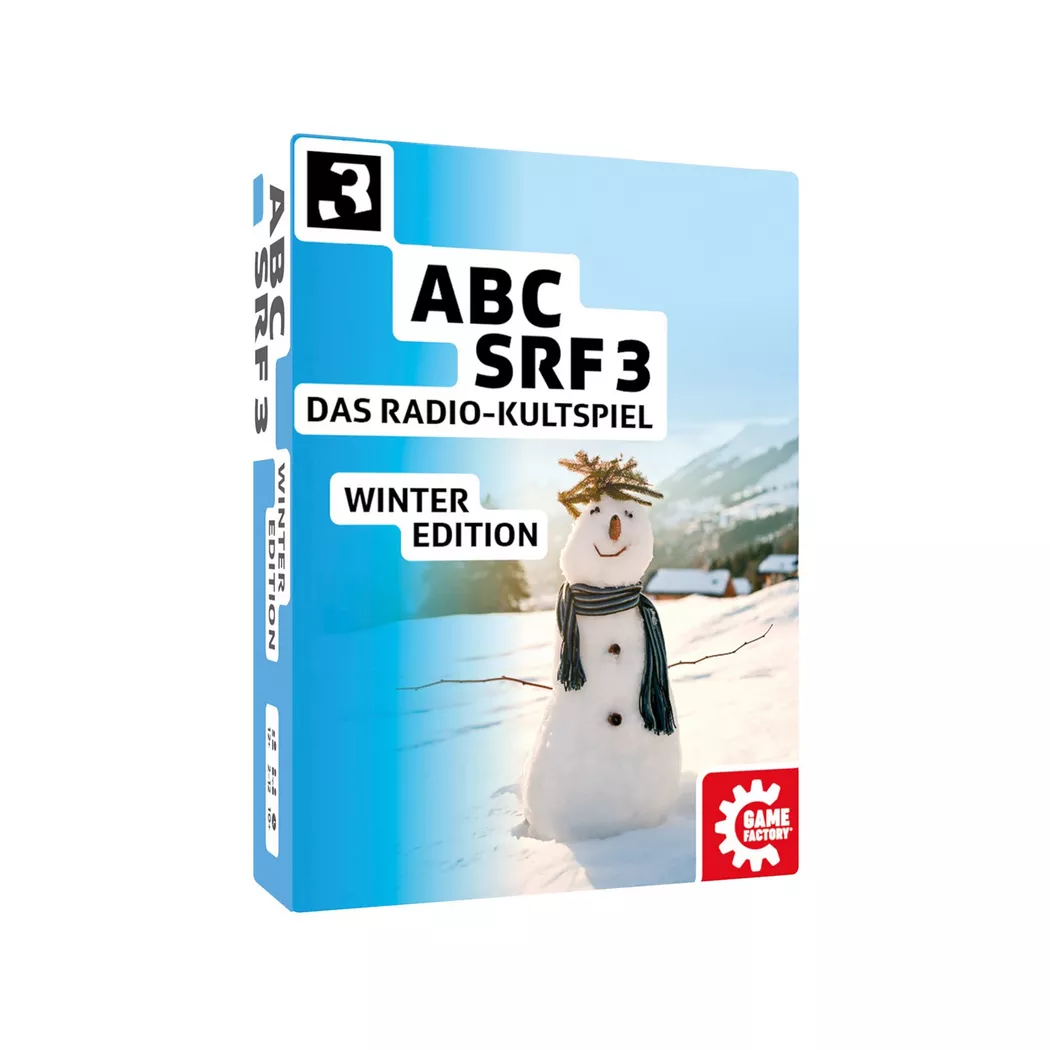 Game Factory - ABC Spiel SRF 3 Winter Edition, Deutsch, Multicolor