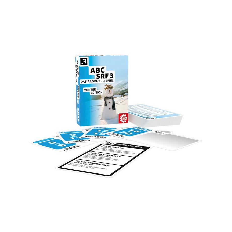Game Factory  ABC Spiel SRF 3 Winter Edition, Deutsch 