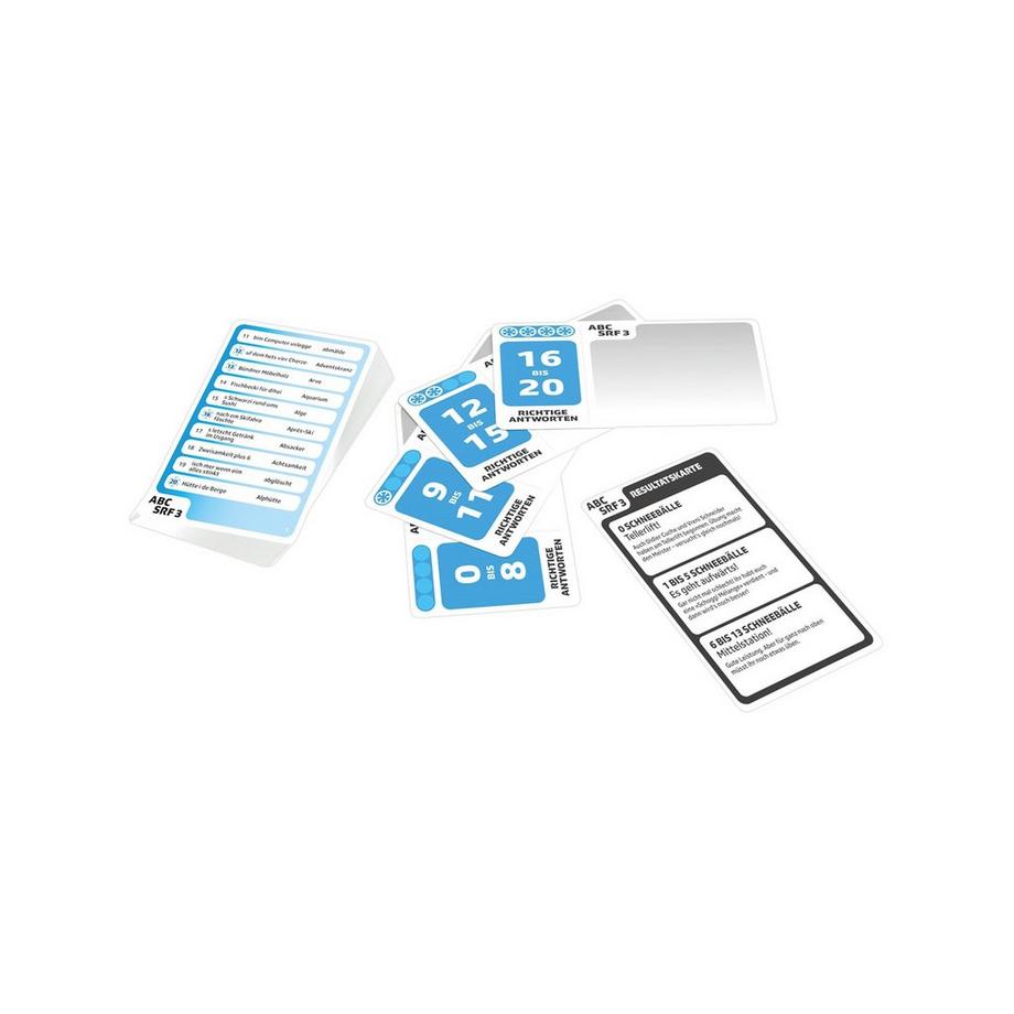 Game Factory  ABC Spiel SRF 3 Winter Edition, Deutsch 