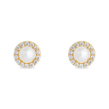 L' Atelier Gold 18 Karat by Manor  Boucles d'oreilles 