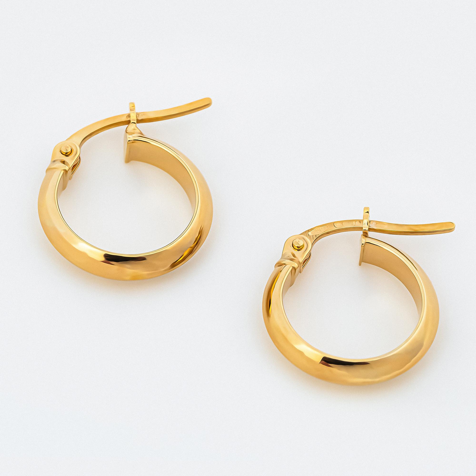 L' Atelier Gold 18 Karat by Manor  Boucles d'oreilles 