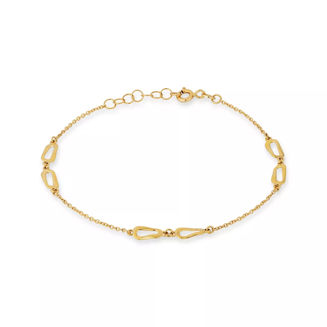 L' Atelier Gold 18 Karat by Manor - Armband, 19cm, Gelbgold 6