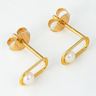 L' Atelier Gold 18 Karat by Manor  Boucles d'oreilles 