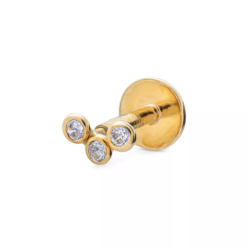L' Atelier Gold 18 Karat by Manor - Piercing, One Size, Gelbgold 8