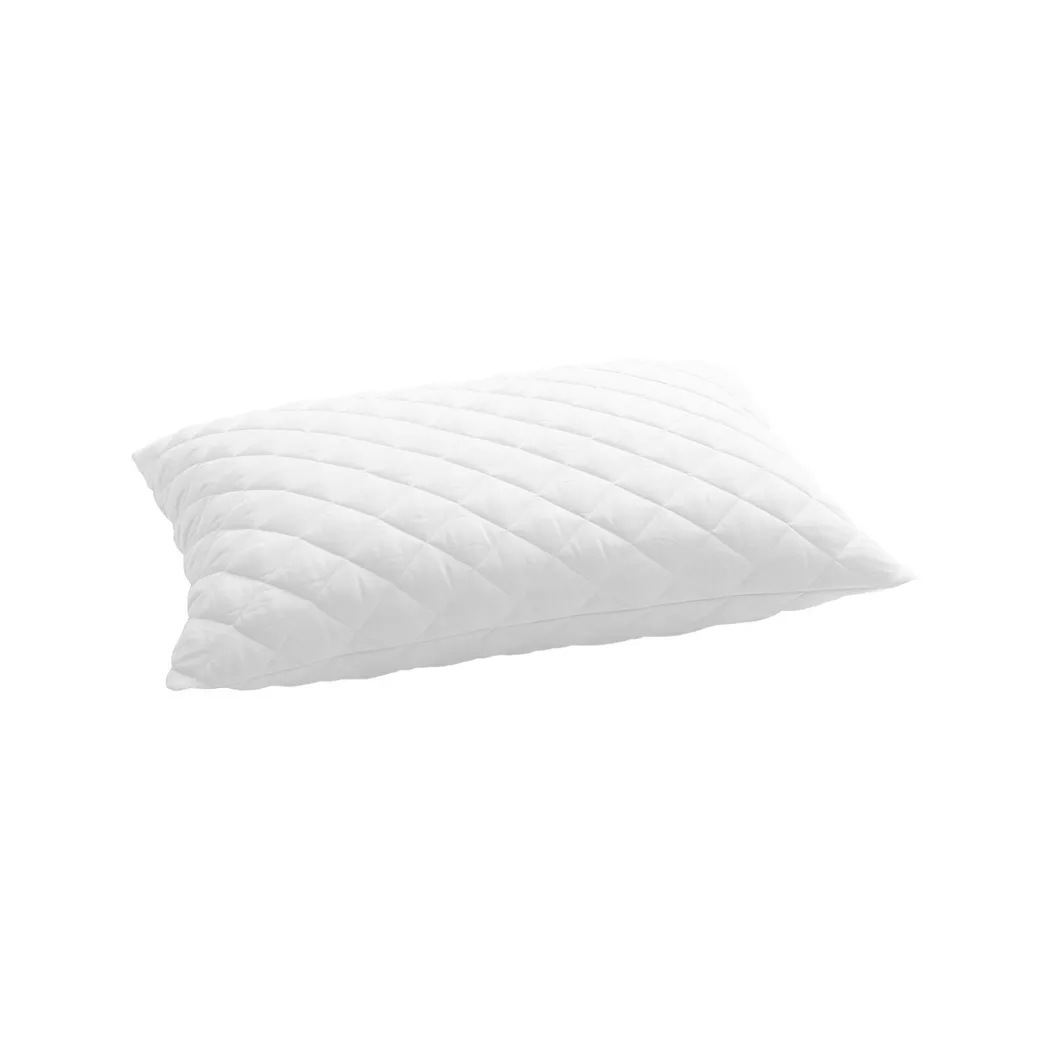 billerbeck Edition - Gestepptes Kissen, Verano Silk Gestepptes Kissen, 65 x 65 cm, Weiss