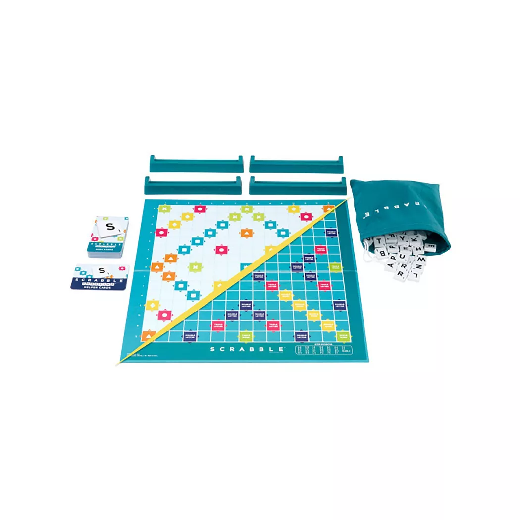 Mattel Games - Scrabble Core Refresh, Italienisch, Multicolor