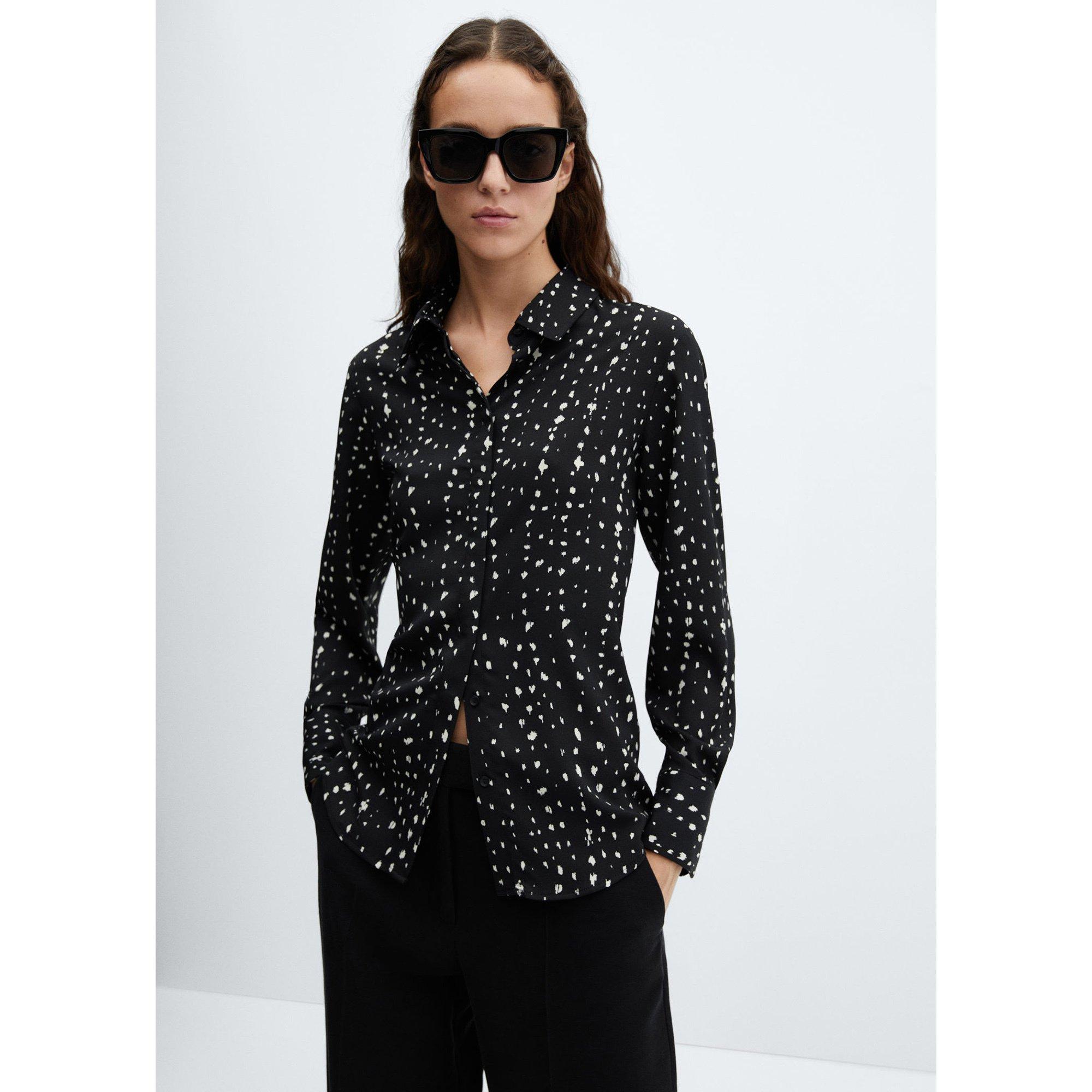 Image of Shirt, Langarm Damen Metallgrau L