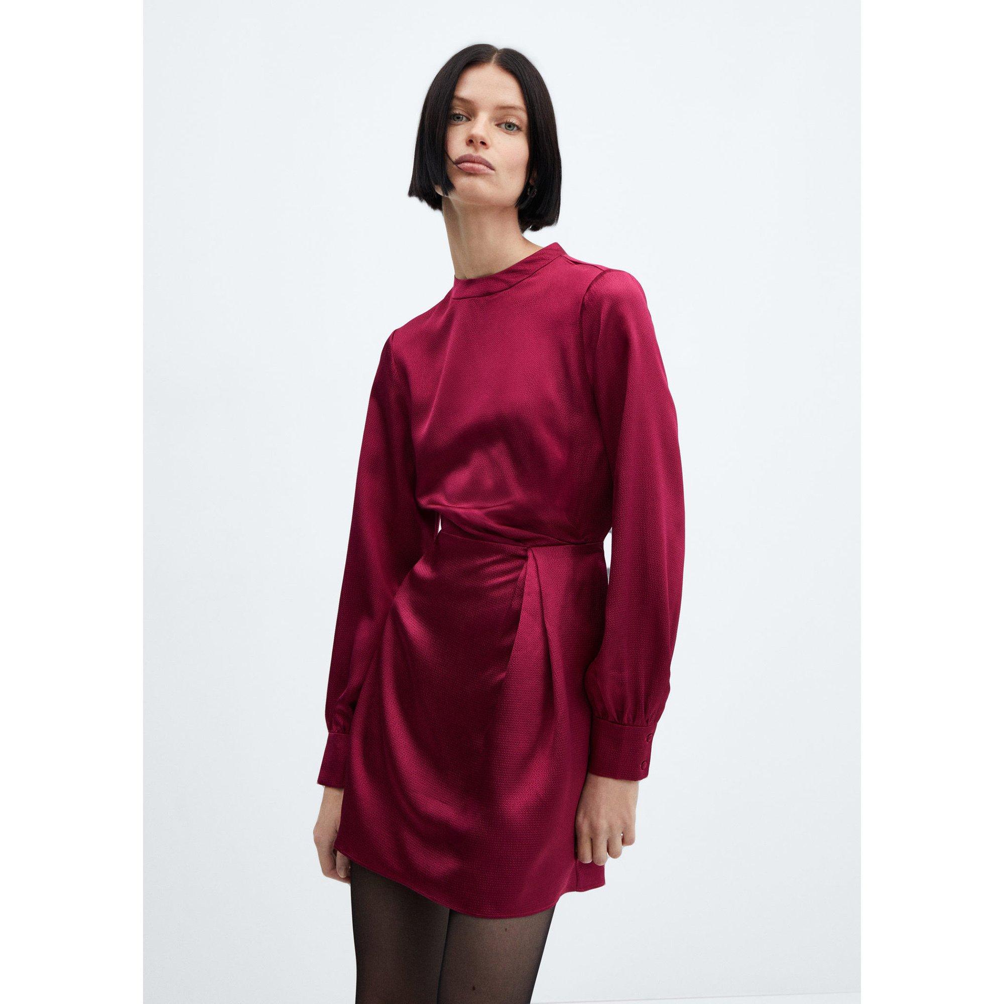 Image of Kleid Damen Dunkelrot L