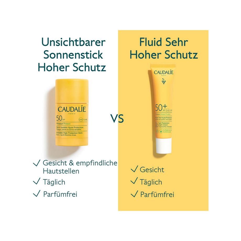 CAUDALIE  Vinosun Protect Invisible High Protection SPF 50 