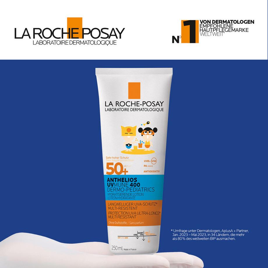 LA ROCHE POSAY  Latte per bambini Anthelios SPF 50+ 