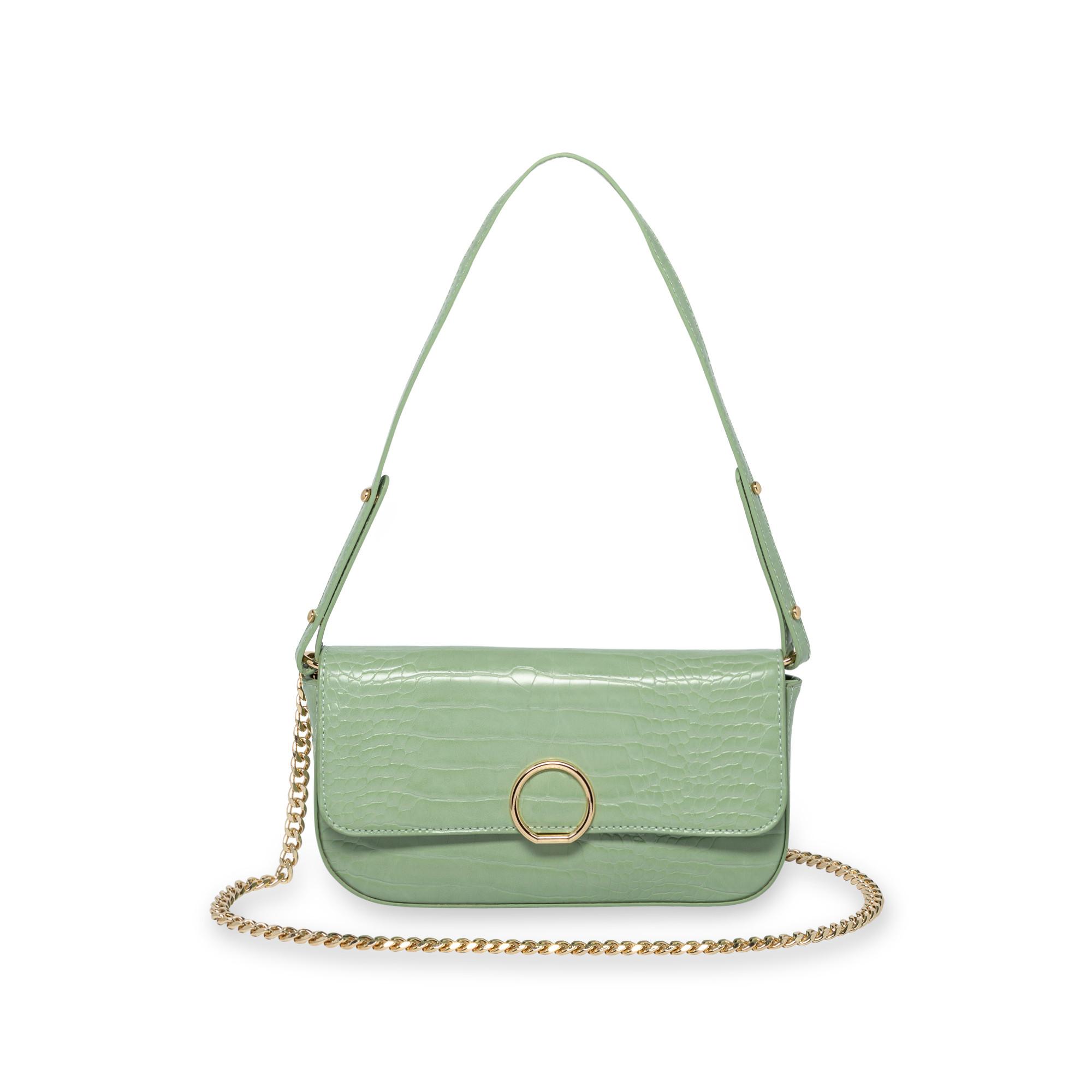 Image of Handtasche Damen Pistaziengrün ONE SIZE