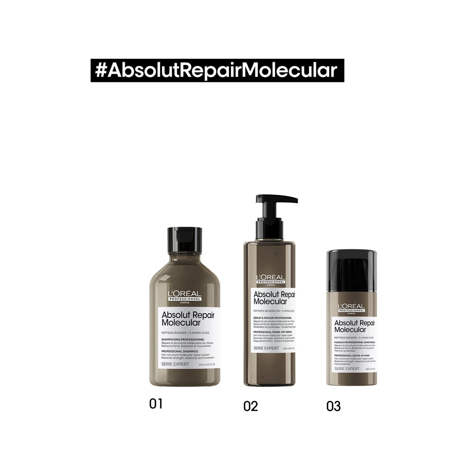 L'Oréal Professionnel AbsRepairMolecular Shampoo Serie Expert Absolut Repair Molecular Shampoo 