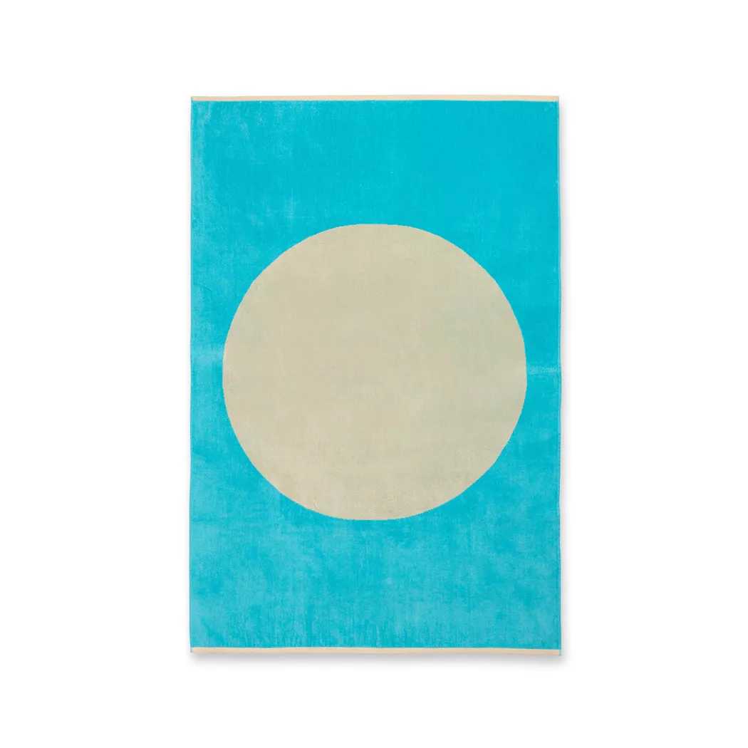 Manor - Strandtuch, 100x150 cm, Blau Bunt