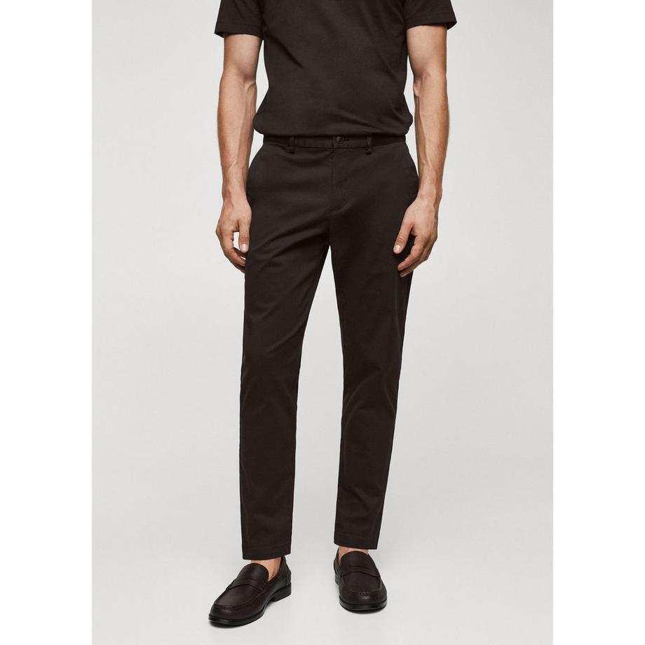Mango Man Prato Tapered Fit Pantalon Chino  