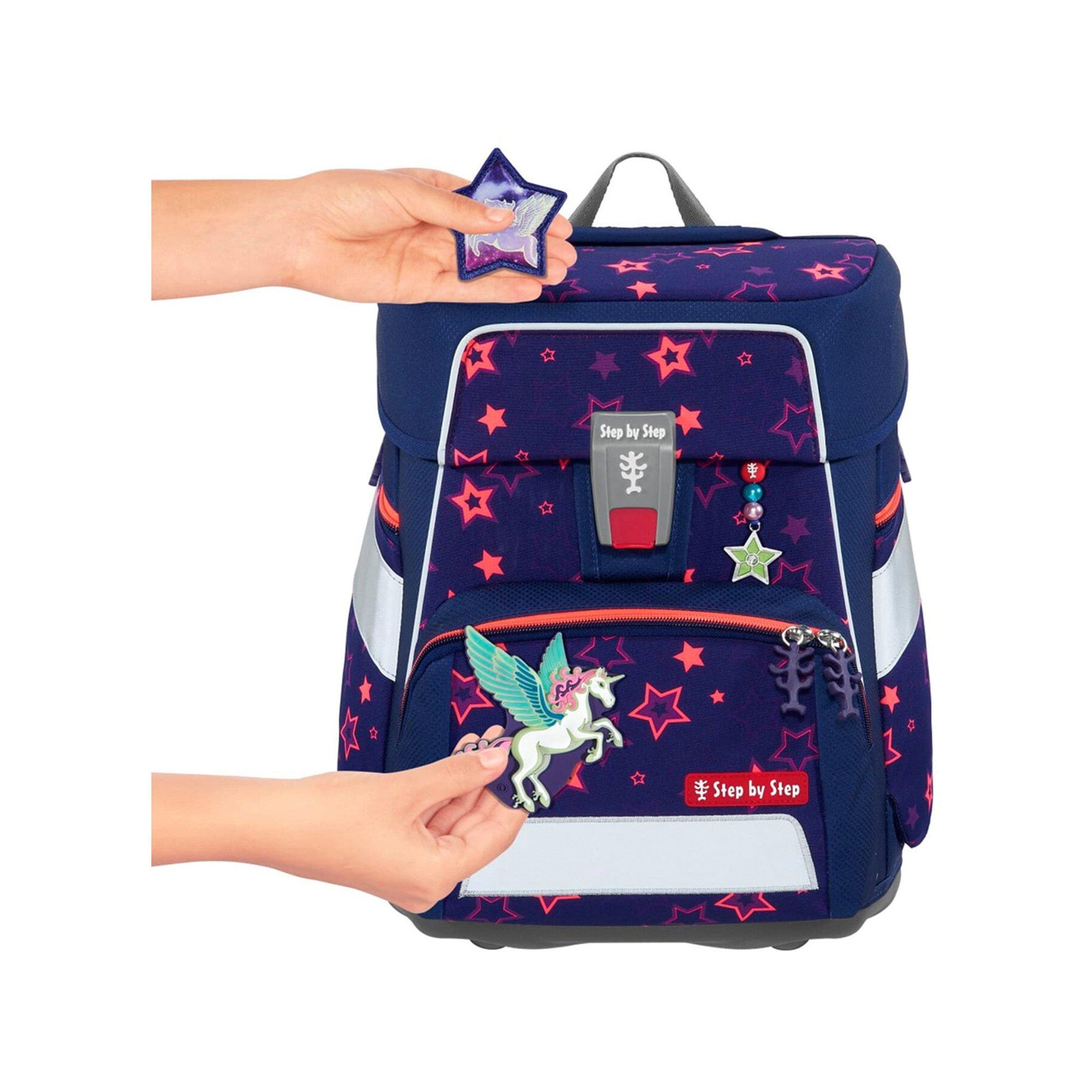 Step by Step Déco set pour sac à dos GLOW Pegasus Night Nuala 