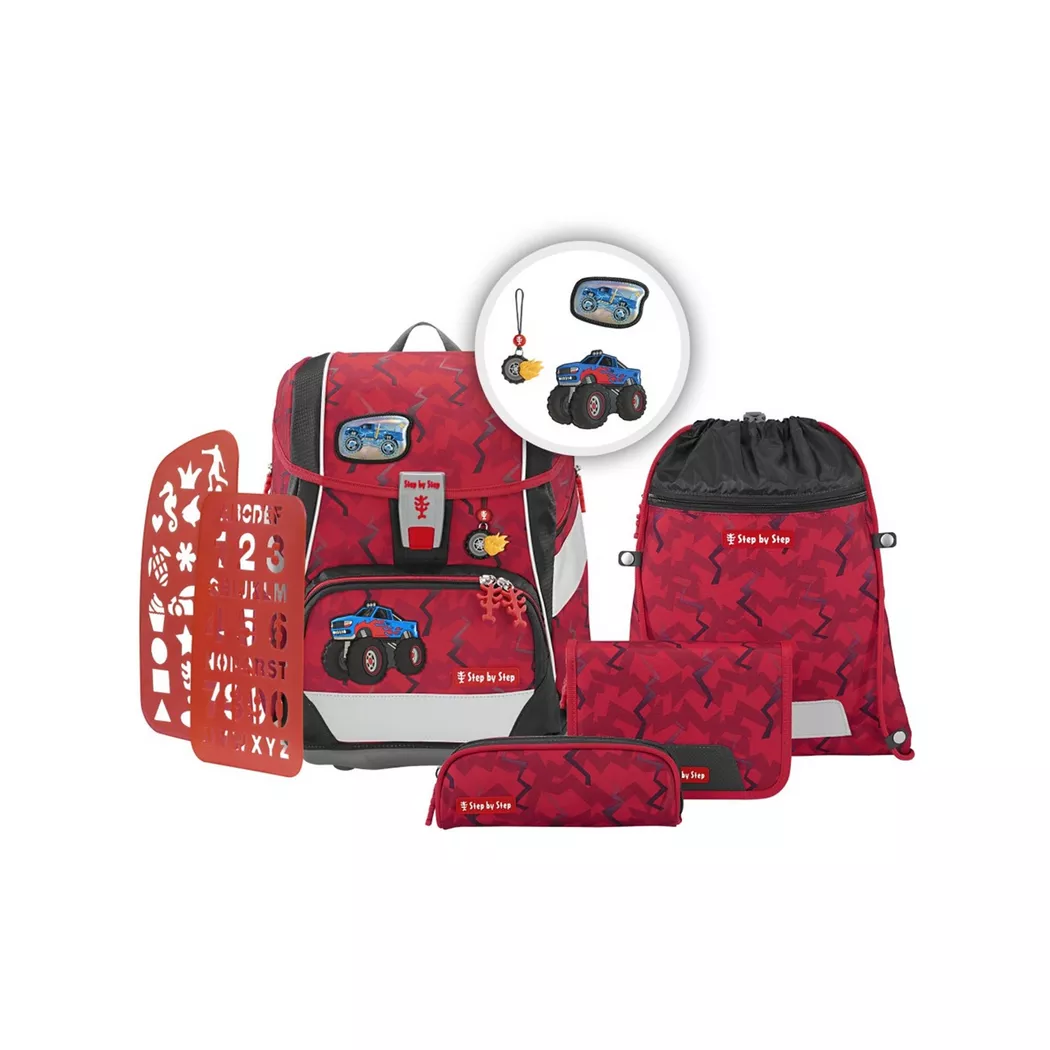 Step by Step - Schulrucksack-Set, 6-teilig, 39.5X29X25CM, Multicolor 2