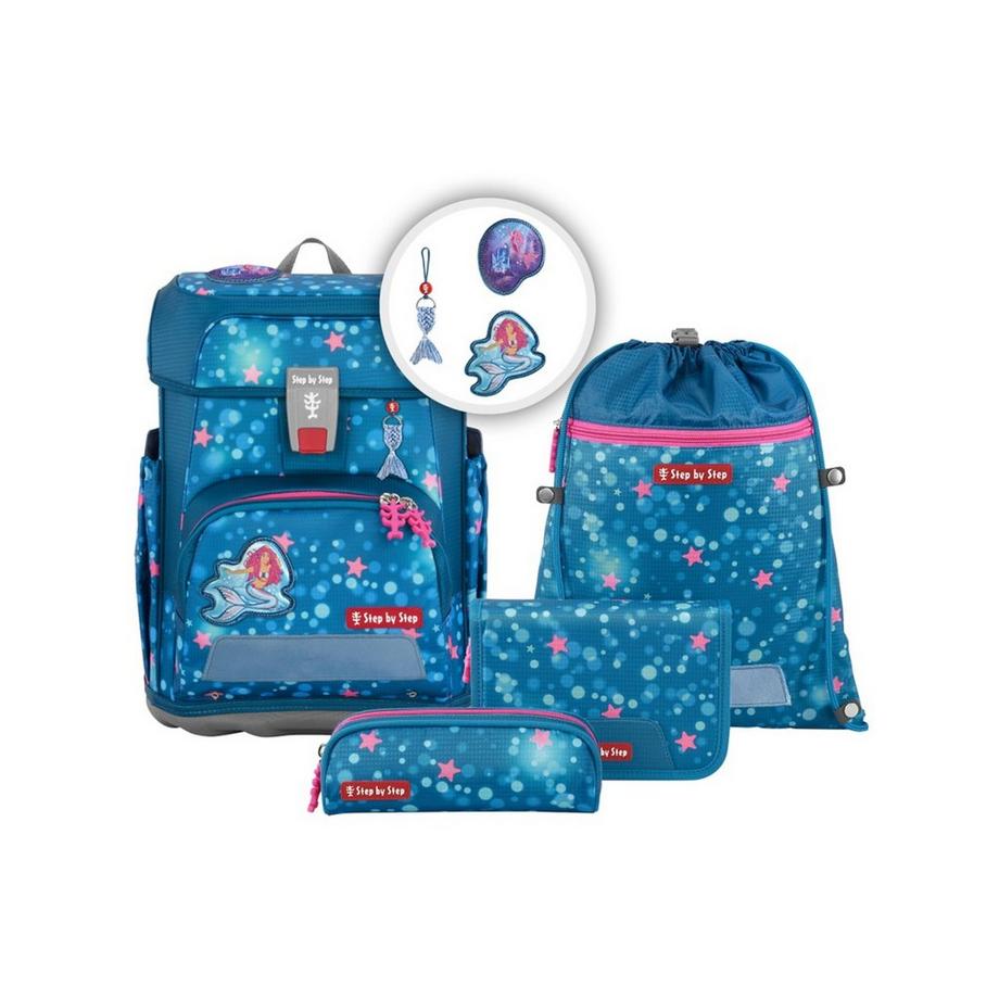 Step by Step Zaino per la scuola, 6 pezzi Mermaid Lola 