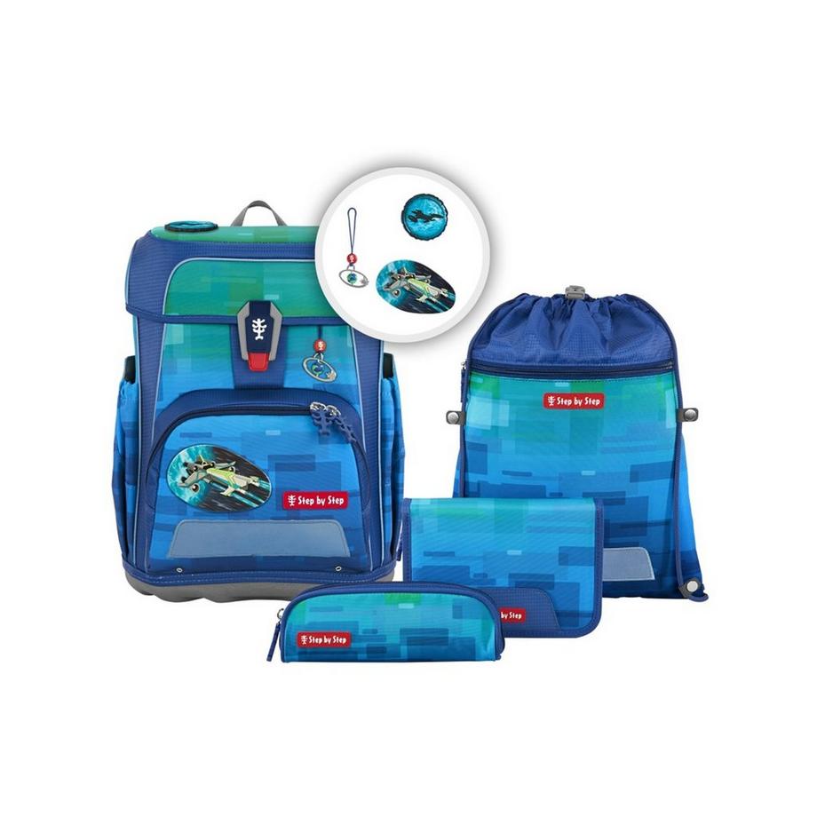 Zaino per la scuola, 5 pezzi