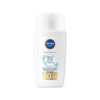 NIVEA SUN  Sun UV Face Derma Skin Clear SPF 50+ 