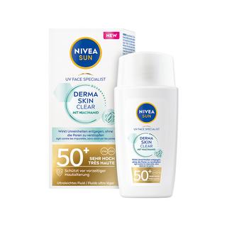 NIVEA SUN  Sun UV Face Derma Skin Clear SPF 50+ 