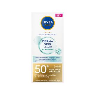NIVEA SUN  Sun UV Face Derma Skin Clear SPF 50+ 