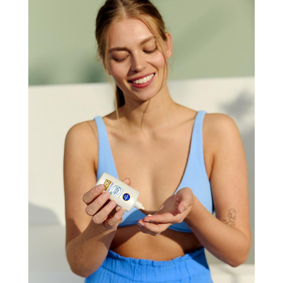 NIVEA SUN  Sun UV Face Derma Skin Clear SPF 50+ 