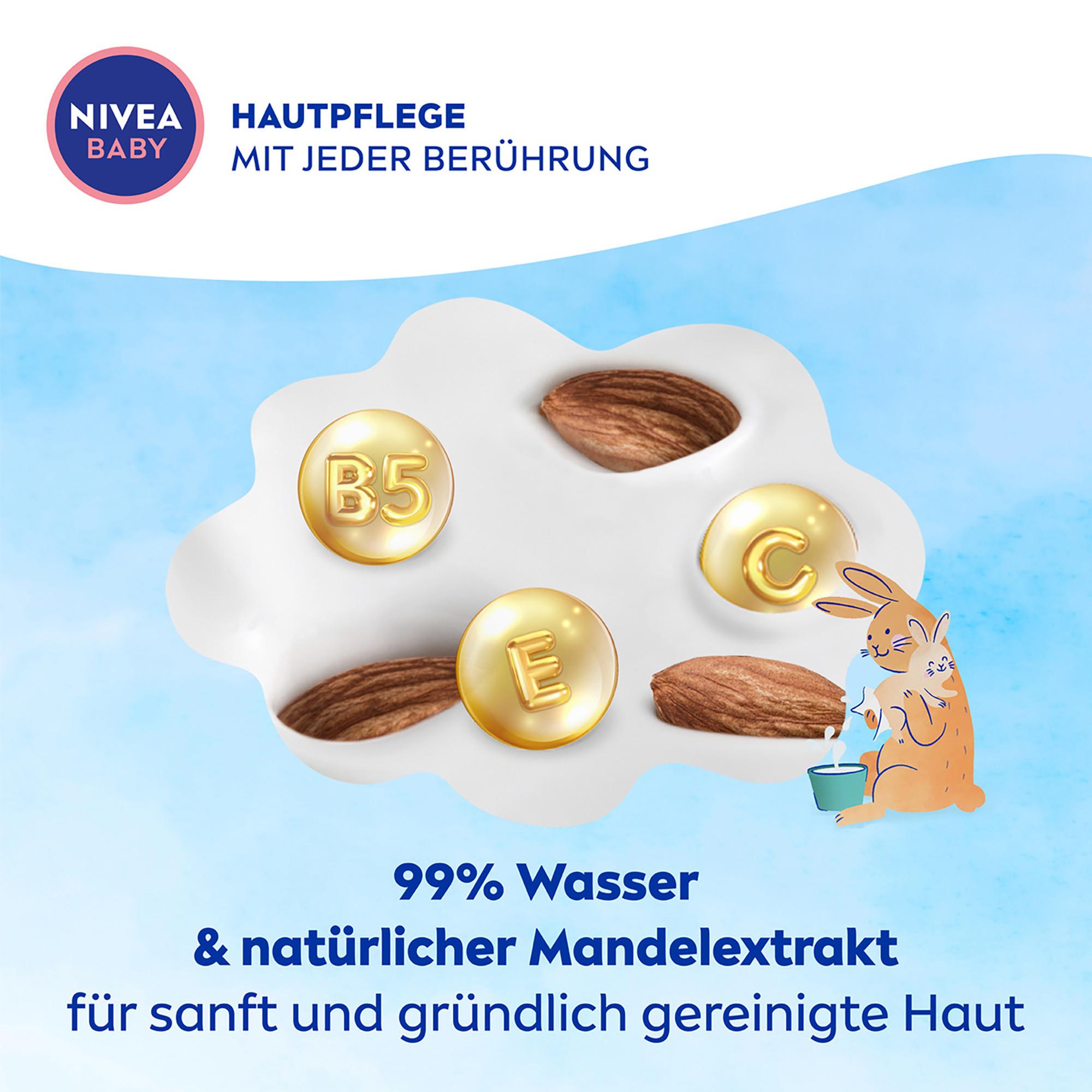 NIVEA  Baby AQUA Feuchttücher 