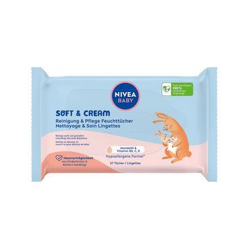 Baby SOFT & CREAM Lingettes humides