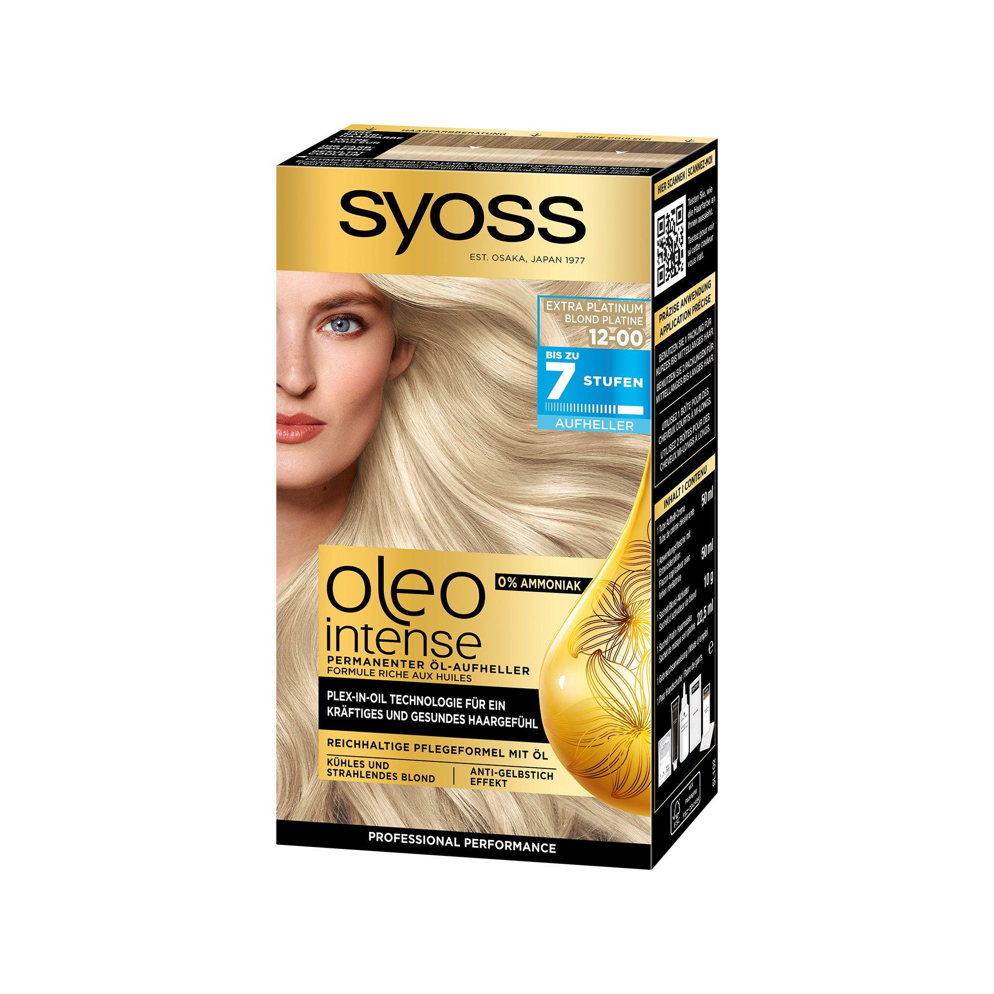 syoss  Oleo Intense Color 12-00 Extra Platinum 