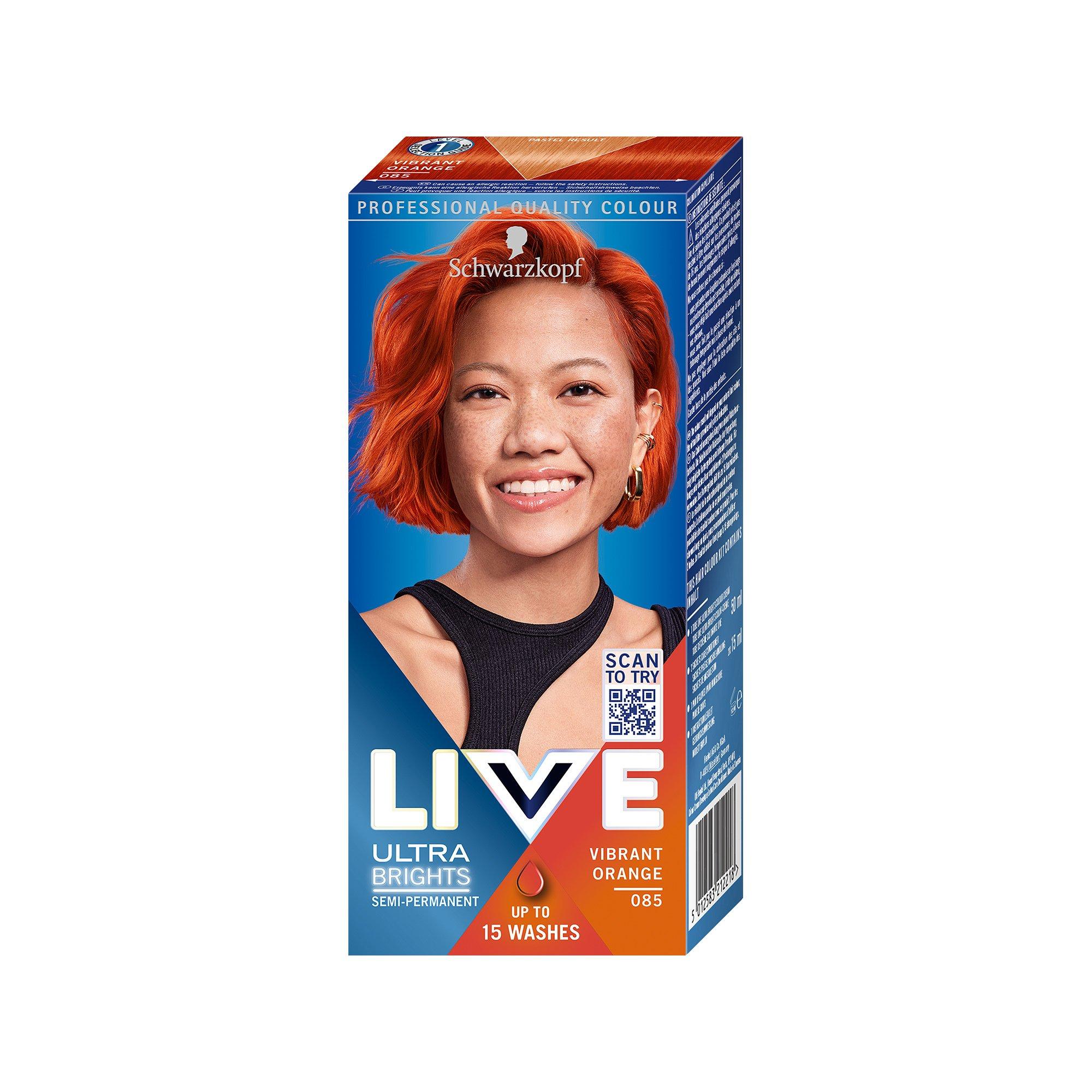 Image of Ultra Brights Semi-permanente Coloration Damen Vibrant Orange