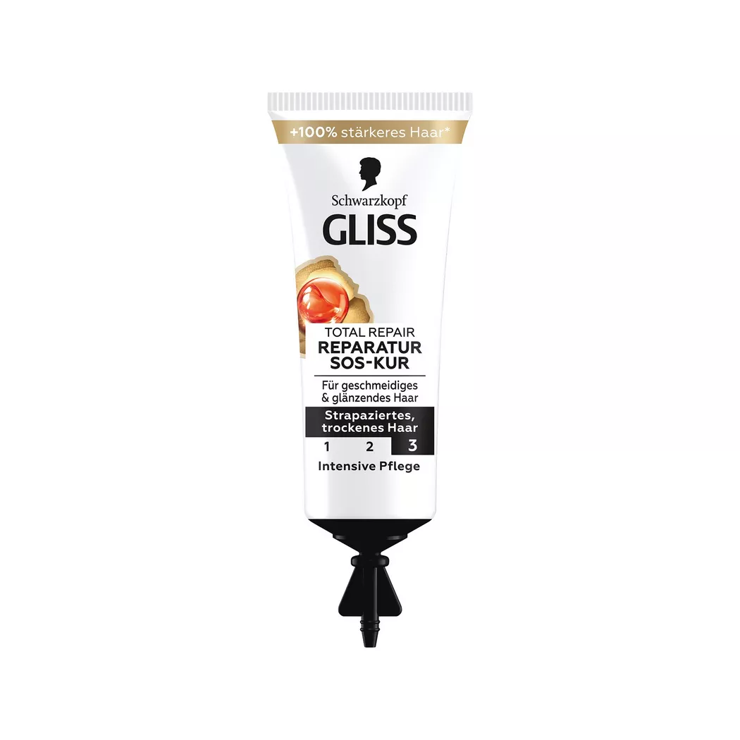 Gliss Kur - Total Repair SOS-Intensiv-Kur, 15 ml