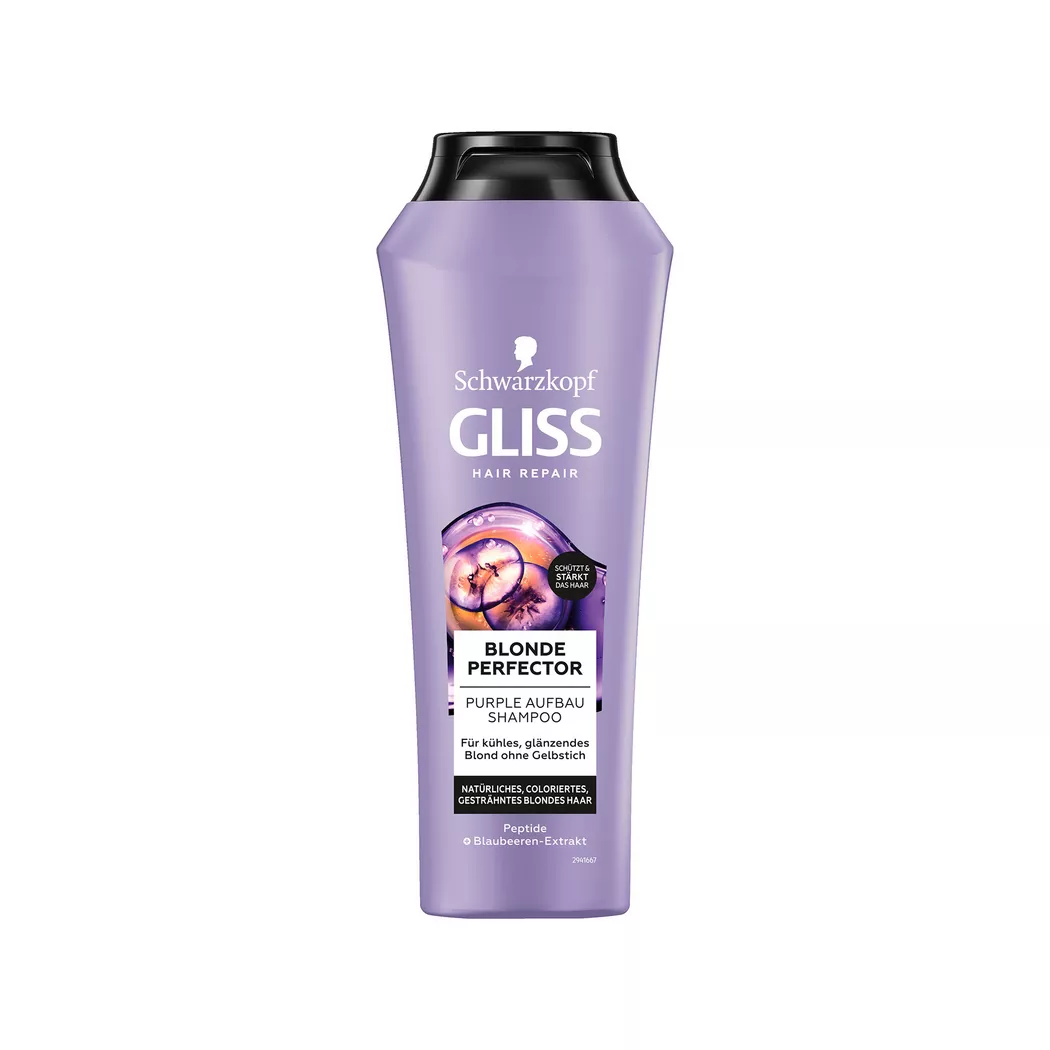 Gliss Kur - Blonde Perfector Shampoo, 250 ml
