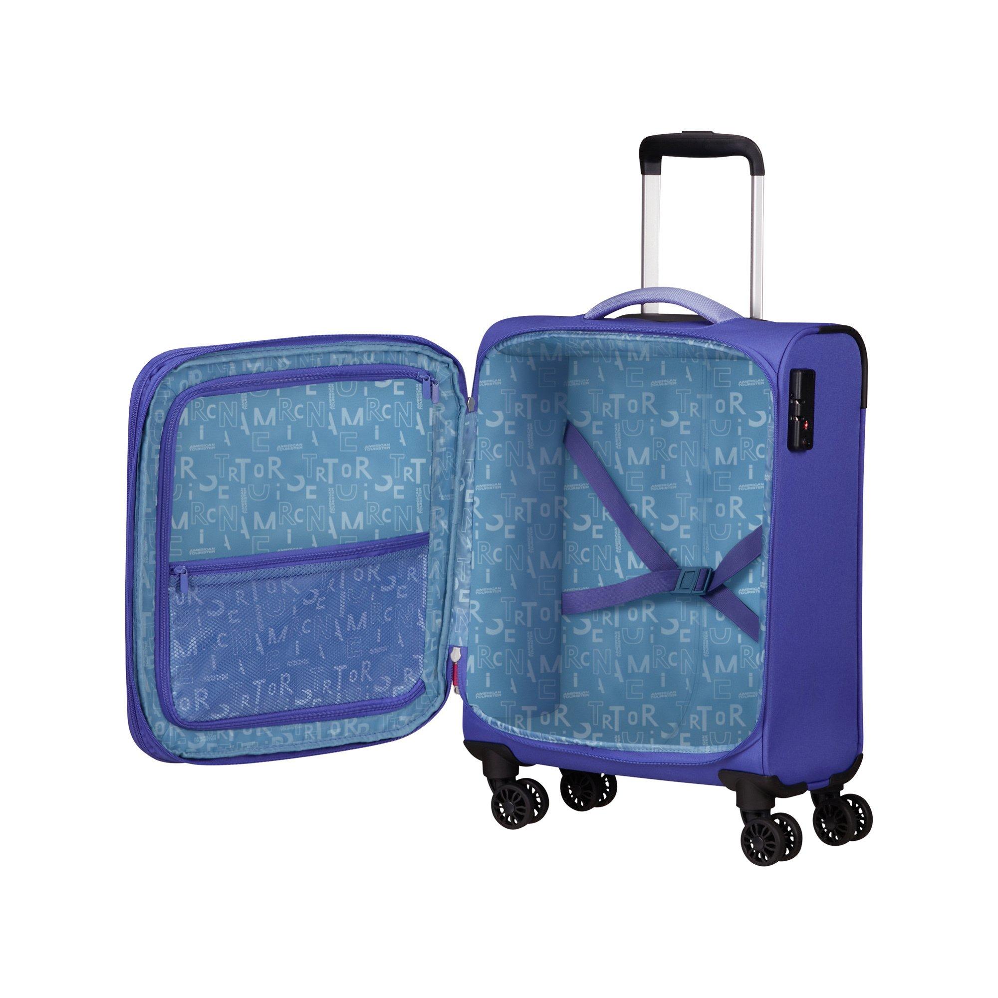 AMERICAN TOURISTER 55.0cm, Hartschalenkoffer, Spinner PULSONIC 