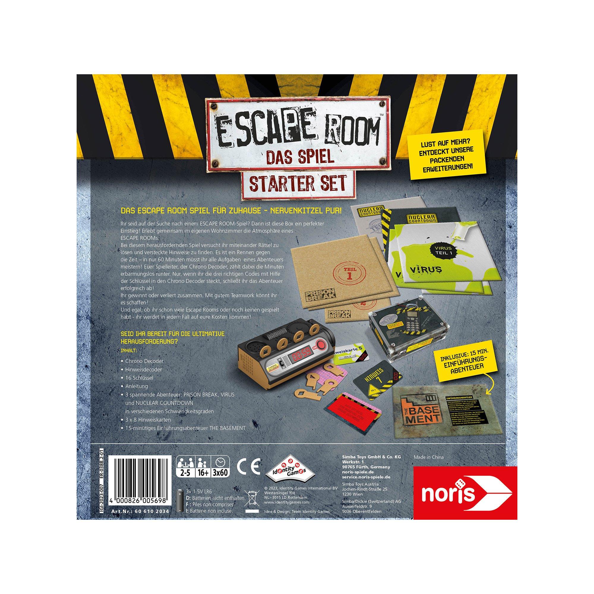 noris  Escape Room Das Spiel, Deutsch 