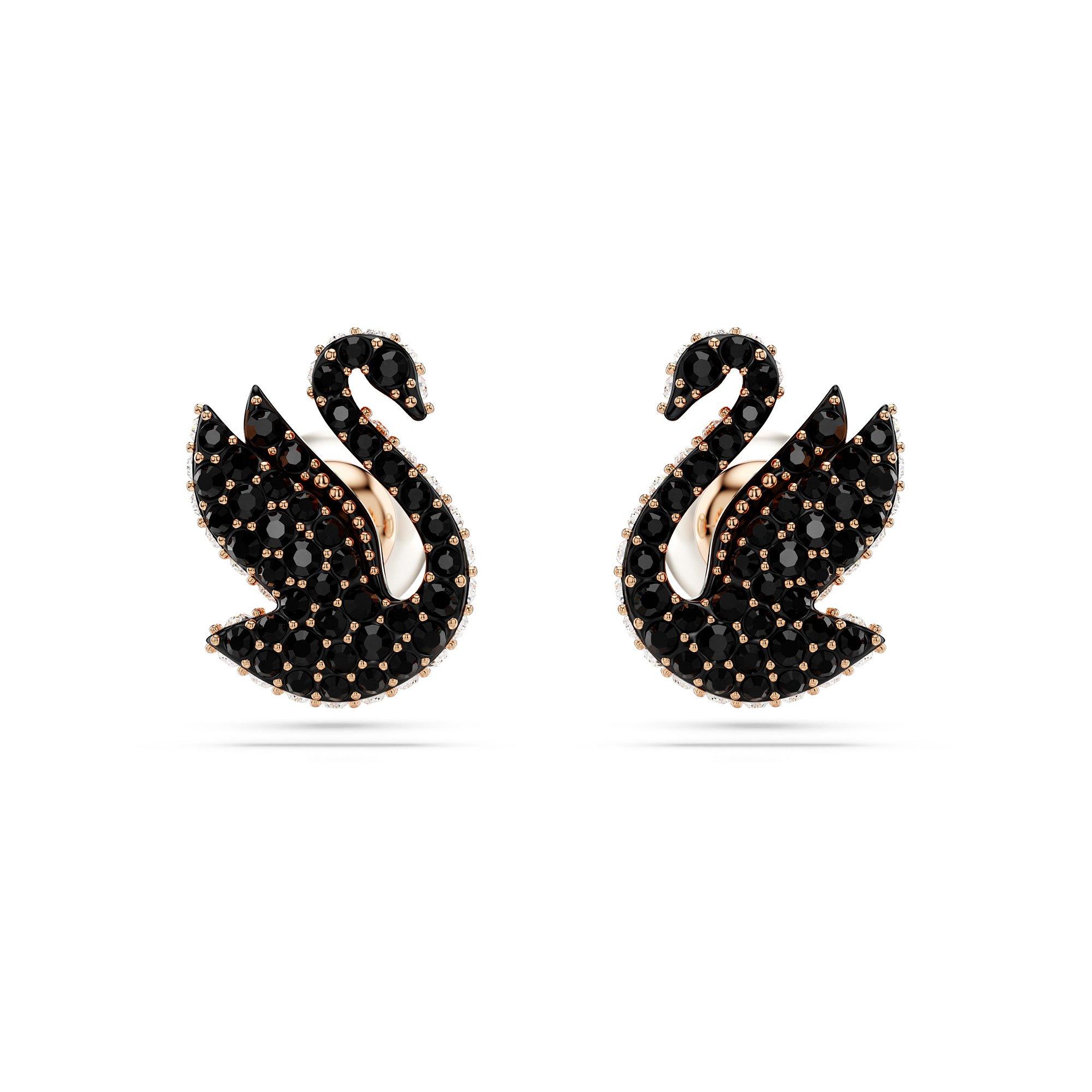 SWAROVSKI Swan Boucles d'oreilles 