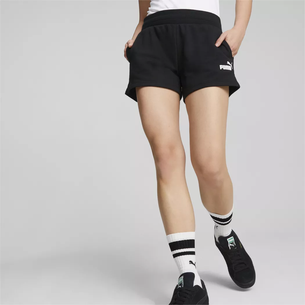 Puma Essentials 4 inch Shorts Black XL Women