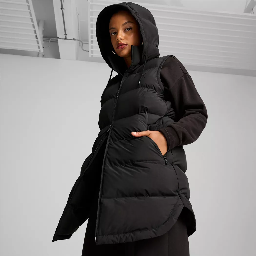 Puma - Jacke, Wattiert ohne Kapuze, für Damen, Black, Größe XS