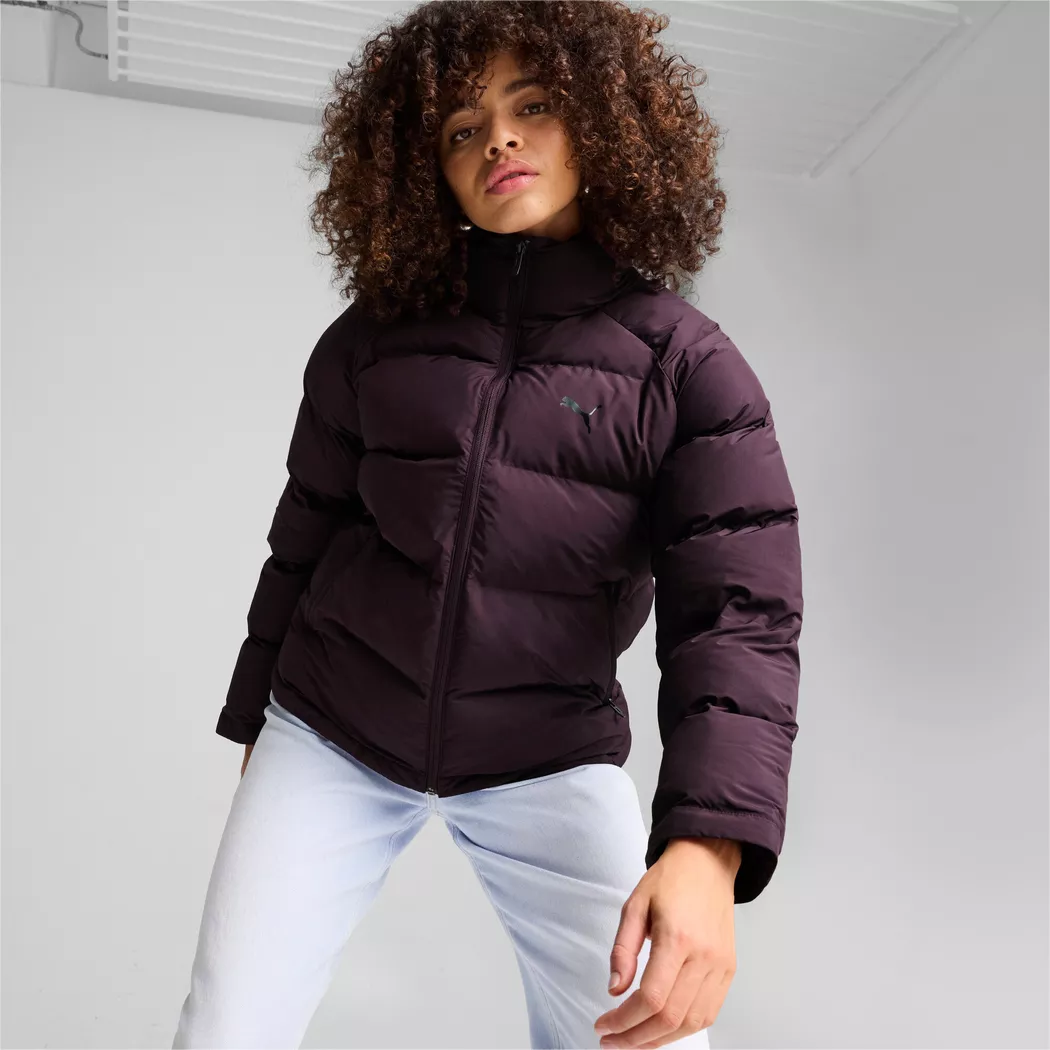 Puma - Jacke, Wattiert ohne Kapuze, für Damen, Violett, Größe XL