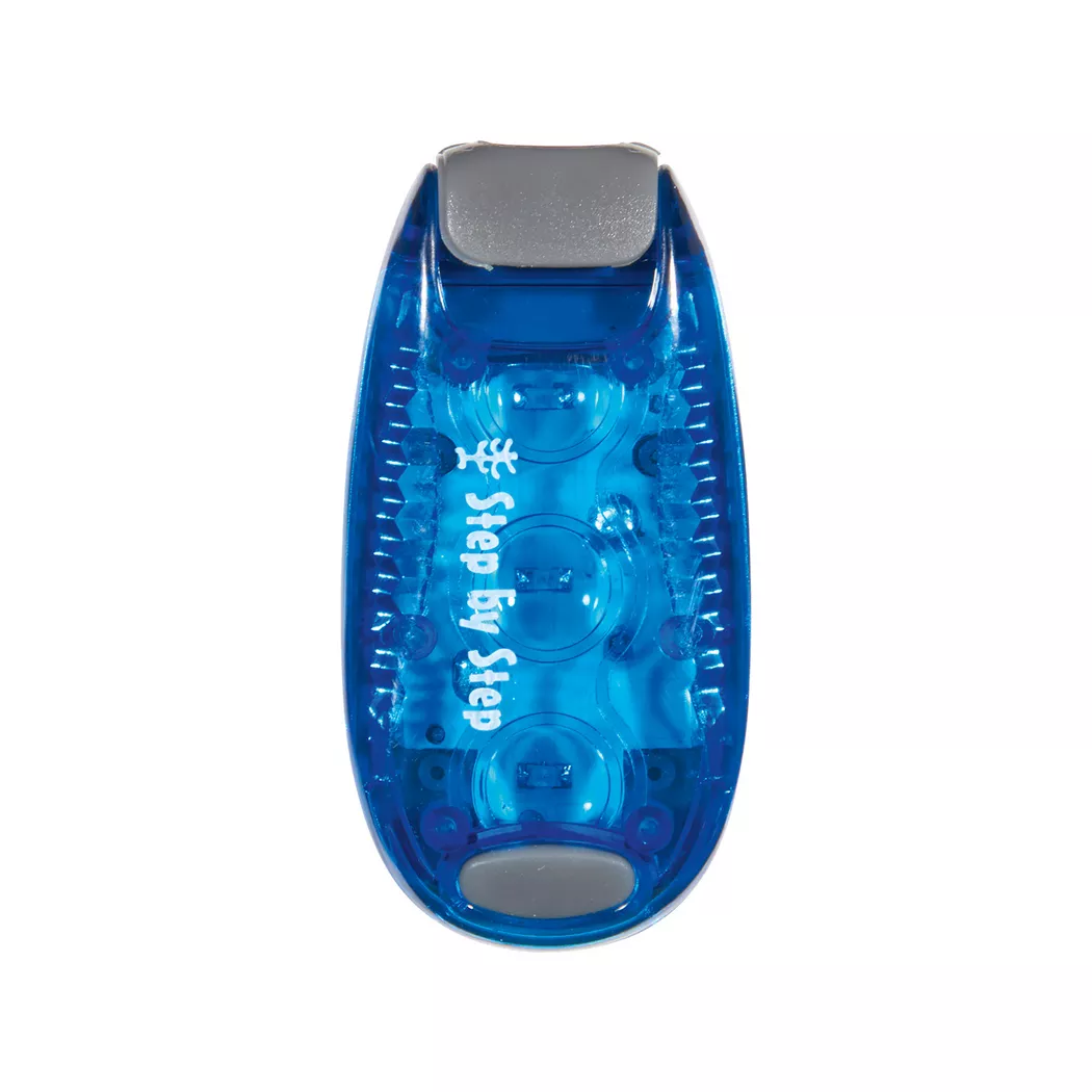 Step by Step - LED-Sicherheits-Klemmleuchte, 19.5X10X1.8CM, Blau
