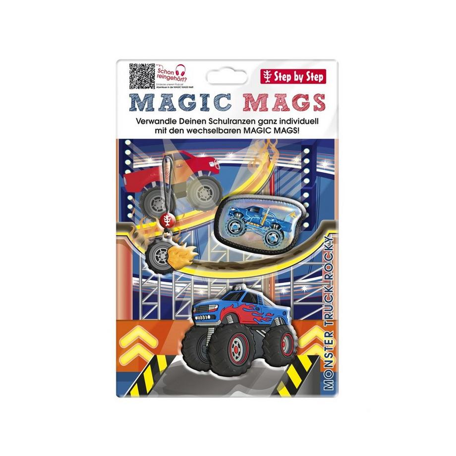 Step by Step Deco set per zaino Monster Truck Rocky 