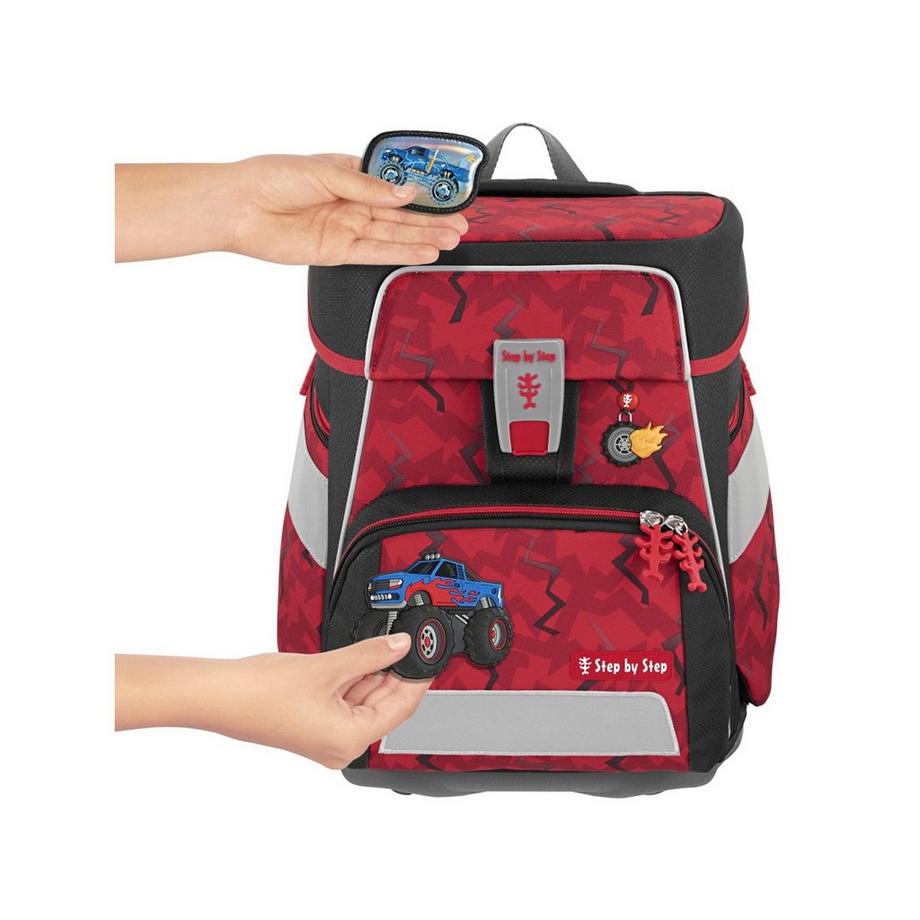 Step by Step Deco set per zaino Monster Truck Rocky 