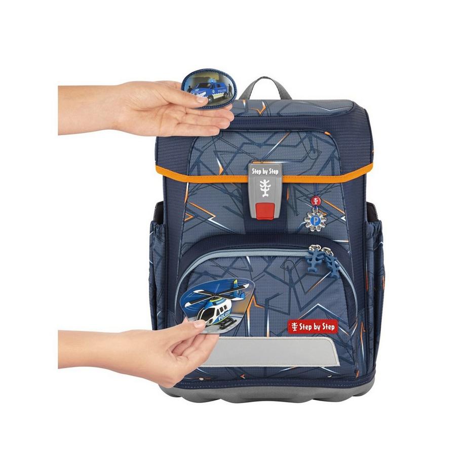 Step by Step Tornister Anhänger Set Helicopter Sam 