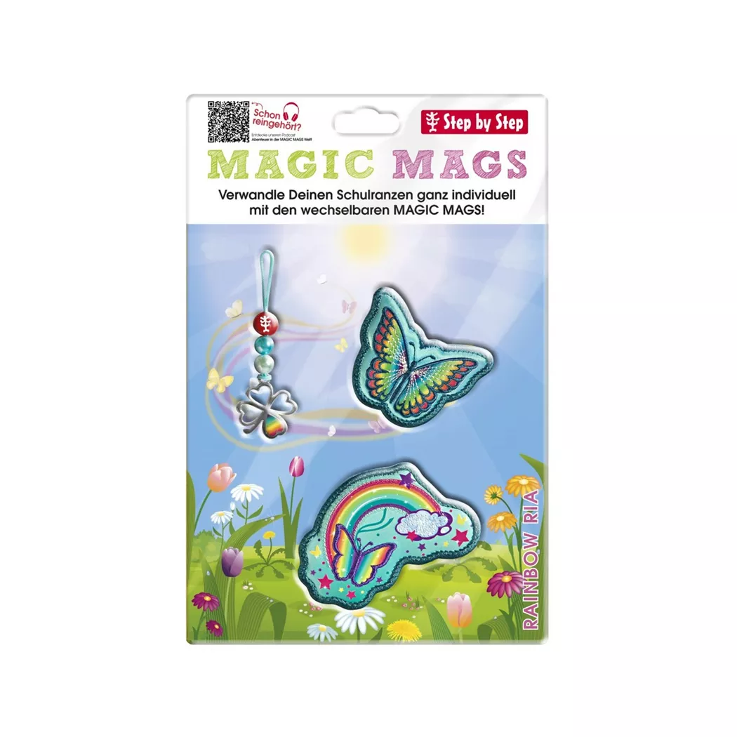Step by Step - Tornister Anhänger Set, 27X18X1.3CM, Multicolor 4