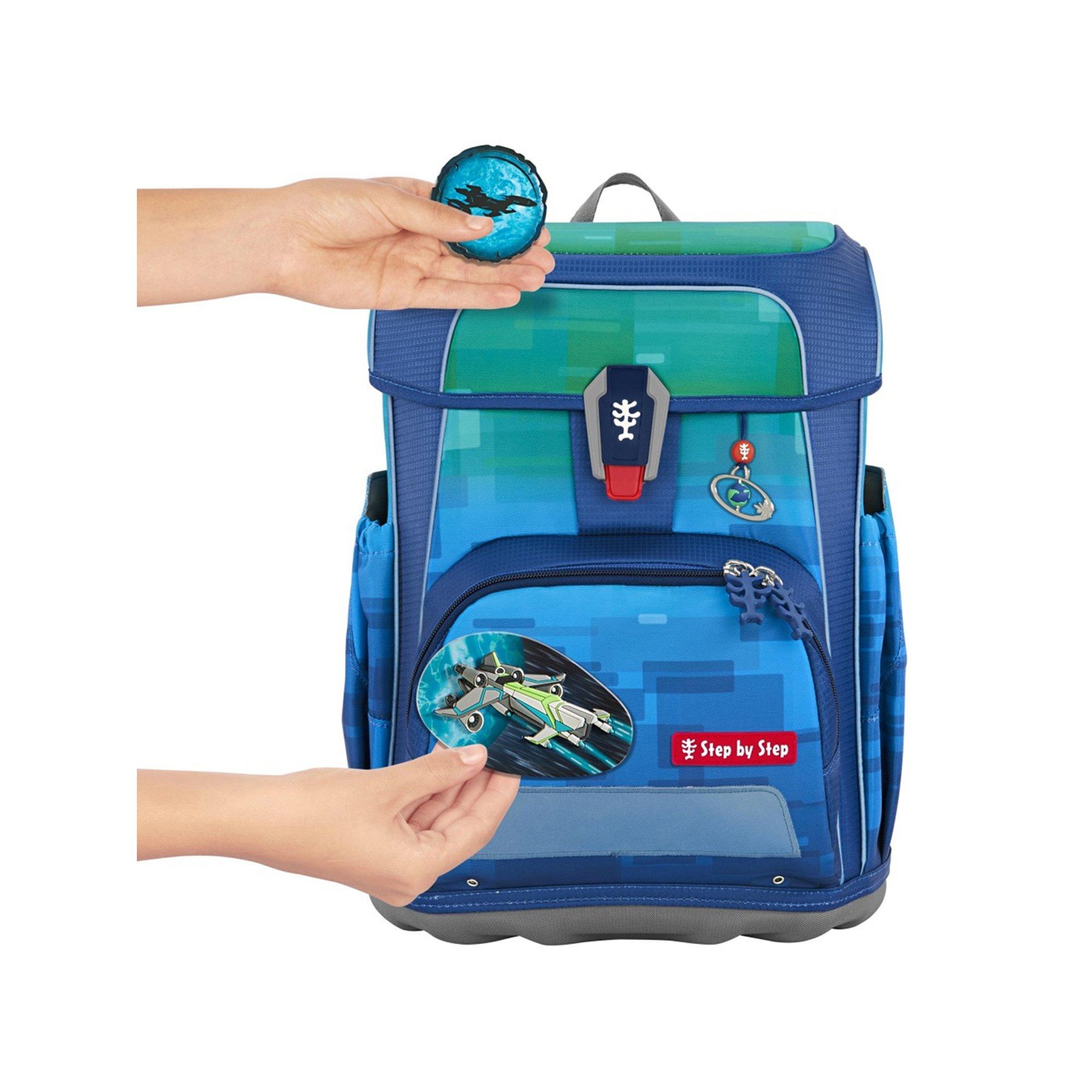 Step by Step Tornister Anhänger Set Space Craft Spike 