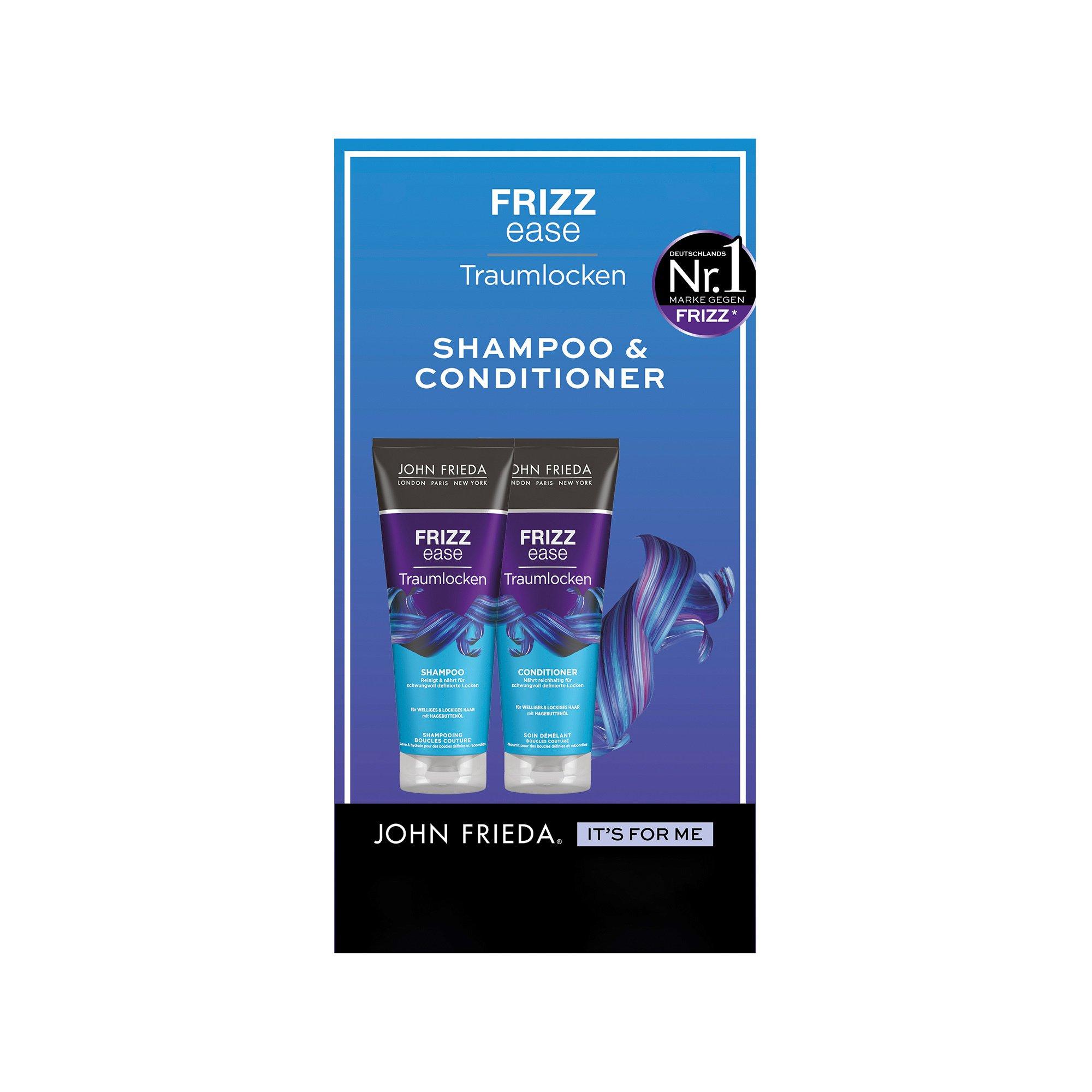 JOHN FRIEDA  Frizz Ease Duo Traumlocken Shampoo + Conditioner  