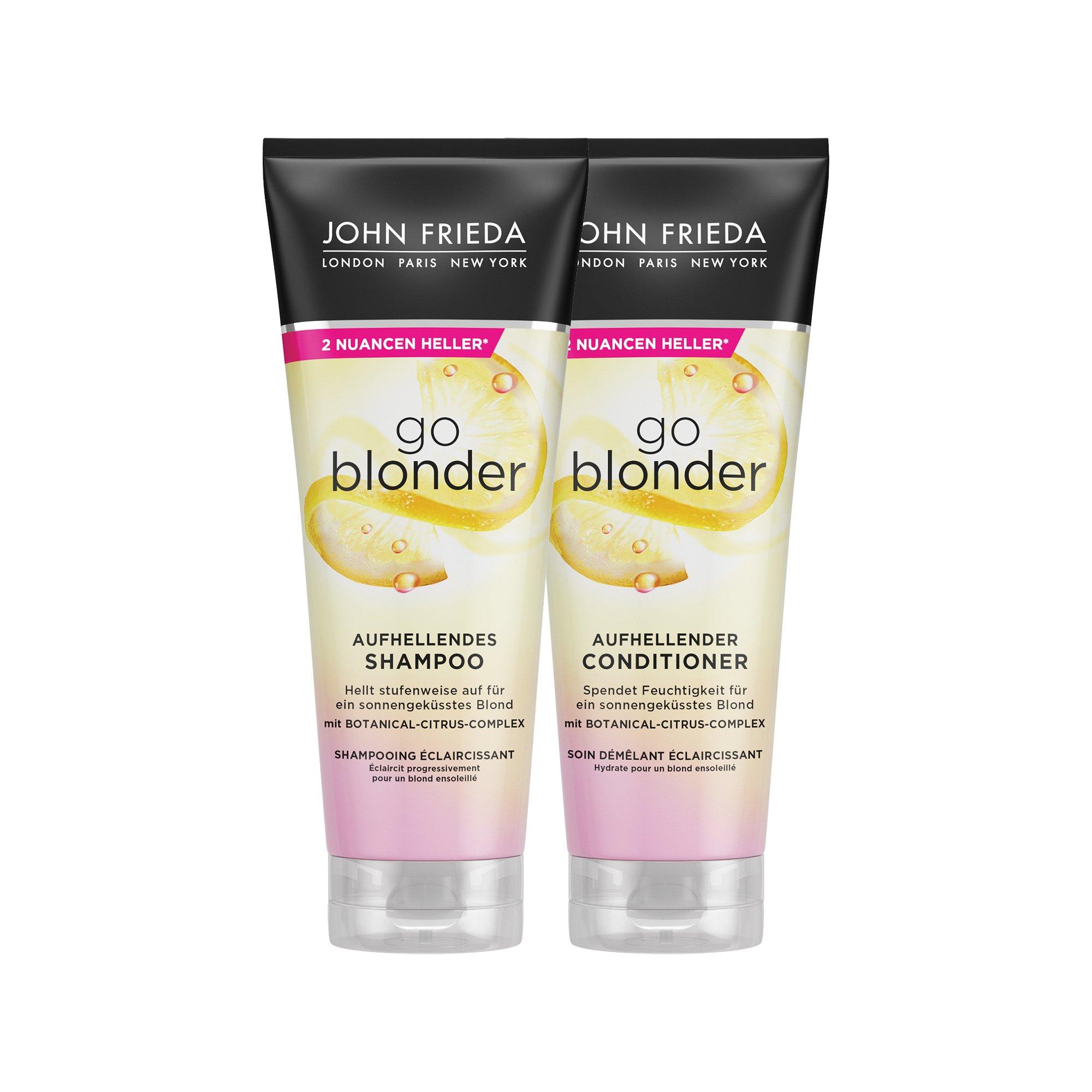 Image of Sheer Blonde Duo Go Blonder Shampoo + Conditioner Unisex 2x250ml