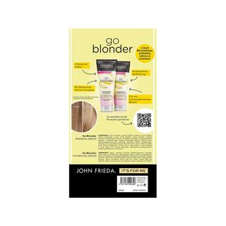 JOHN FRIEDA  Sheer Blonde Duo Go Blonder Shampoo + Conditioner  