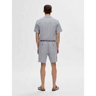 SELECTED Comfort Brody Sal Gestreifte Tunnelzug Shorts  