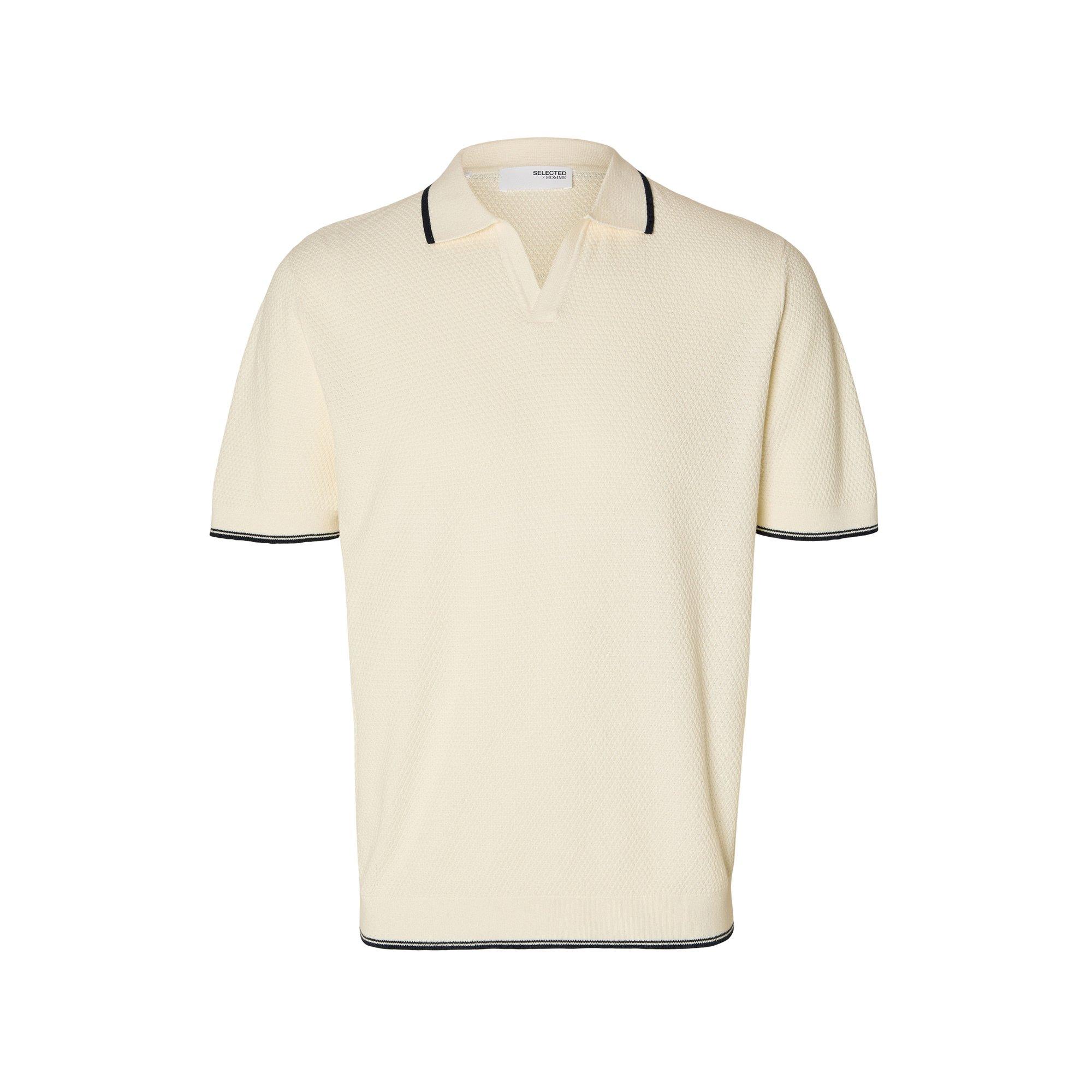 SELECTED SLHARLO SS KNIT POLO Polo, manches courtes 