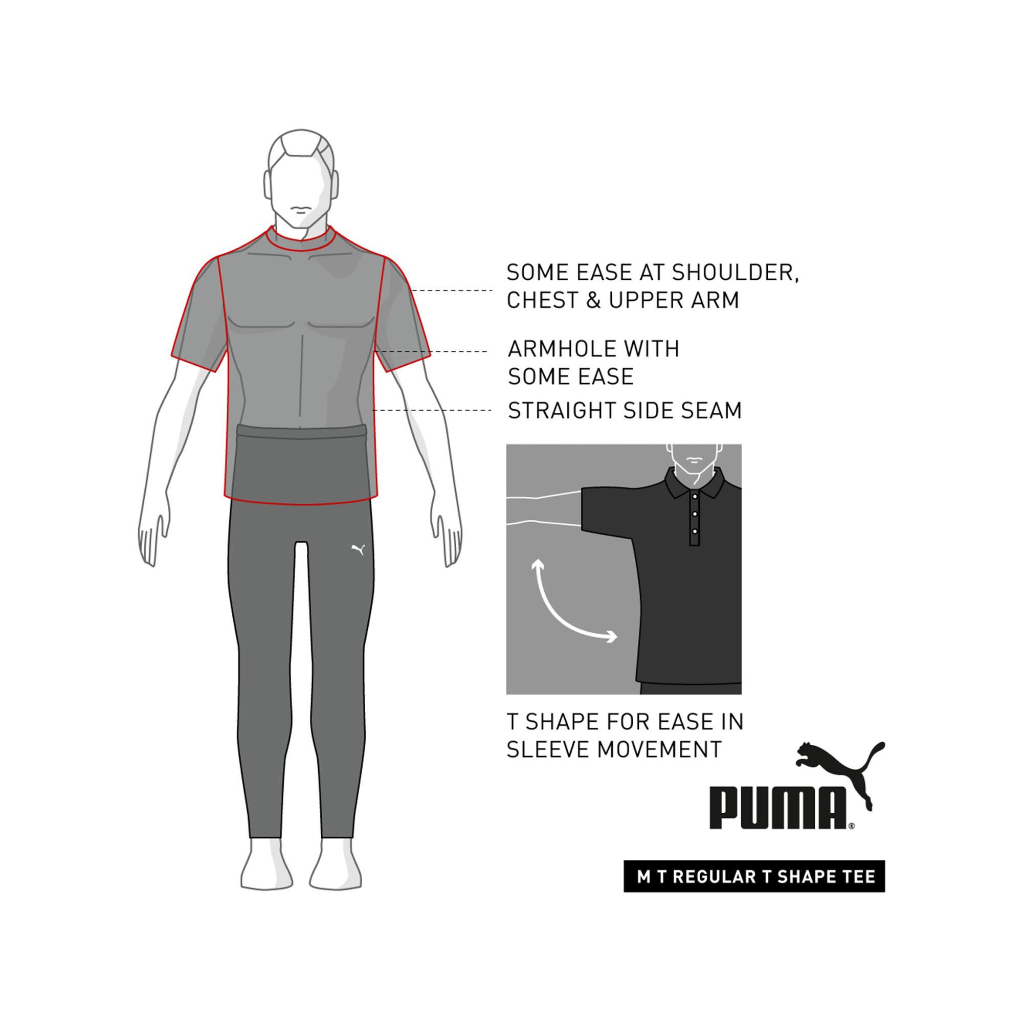 PUMA PERFORMANCE T-shirt, col rond, manches courtes 